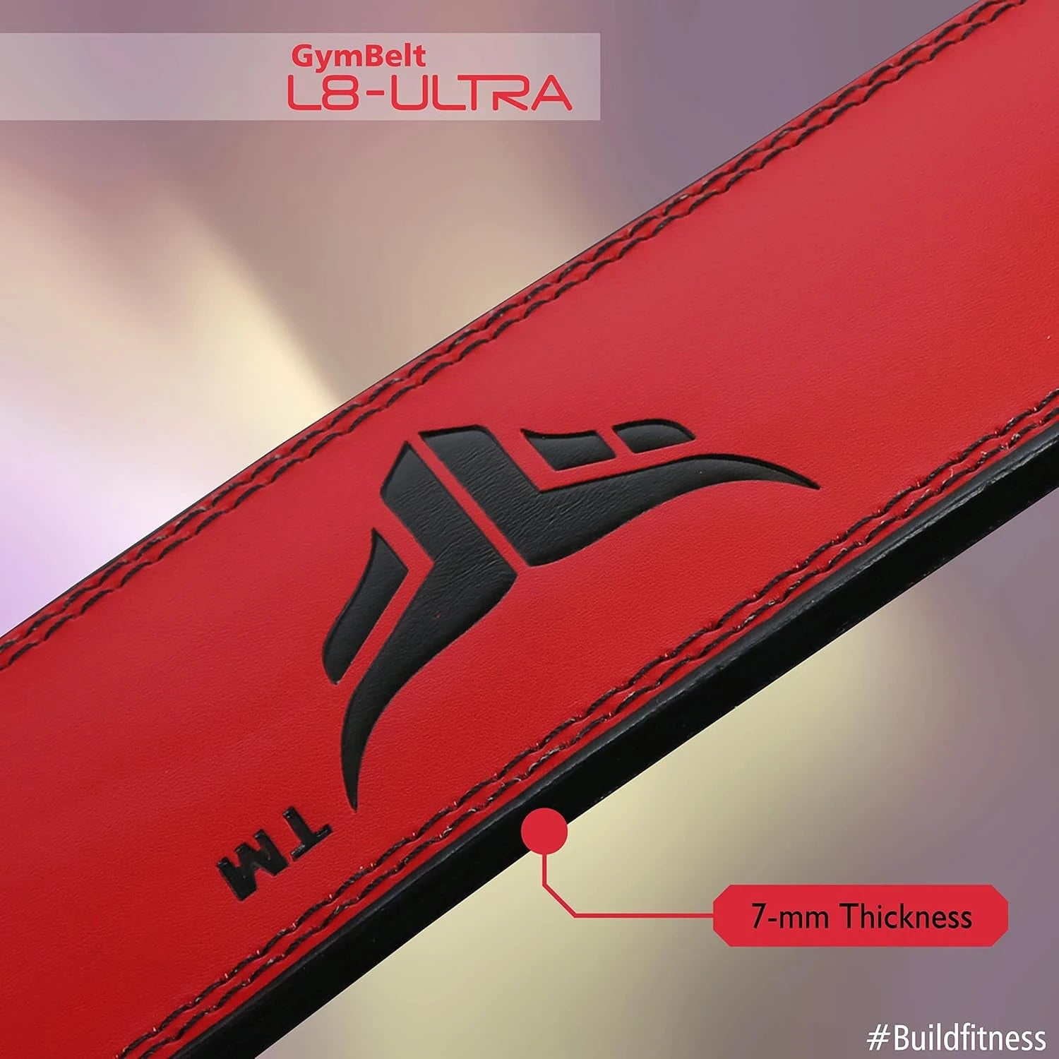 Fusion 4-Inch Leather Weightlifting Belt – Back Support & Core Stability